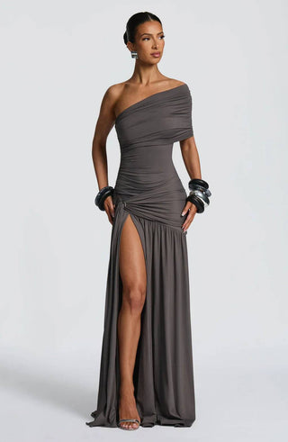 Noctis Drape Gown - Gray