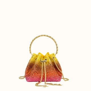 Crystal-embellished evening bag - Ilina