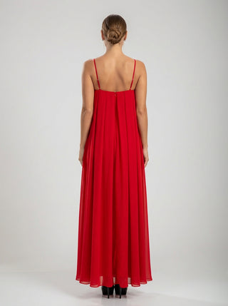 שמלת מקסי נוזלית של ולריה