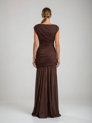 Aurelian Gown — Brown