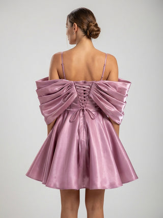 Selene Draped Mini Dress