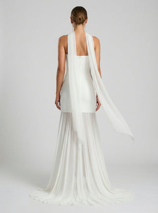 שמלת ערפל אורליה – שנהב