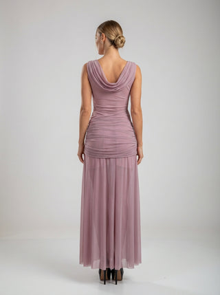 Amélie Draped Gown