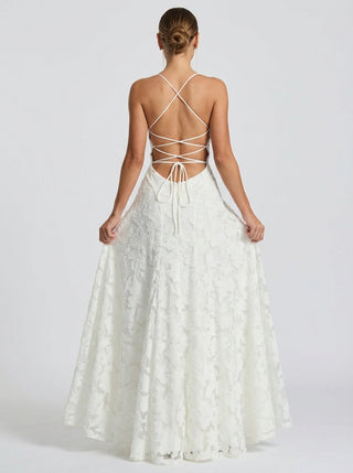 שמלות רוזלה – לבן שנהב