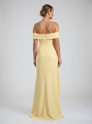 שמלת מרסלין – צהוב לימון