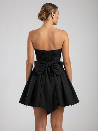 שמלת מיני אורורה - שחורה