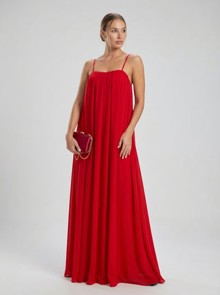 שמלת מקסי נוזלית של ולריה