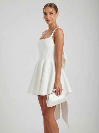 שמלת מיני אקליפסרה – שנהב