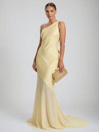 שמלות דומיניון – צהוב לימון