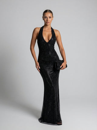 שמלת הלסיון - שחורה