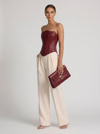 COLETTE CORSET SIGNATURE SCULPT - BORDEAUX