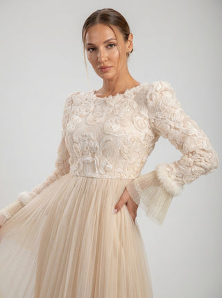 שמלת מיני של Éclat Rosette