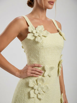 Soft Yellow Floral Mini