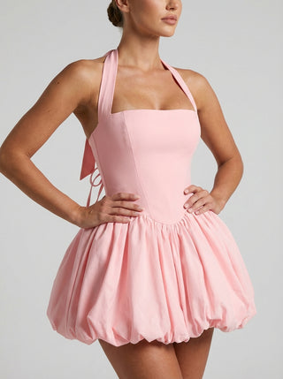 שמלת מיני סלסטין – ורוד תינוק