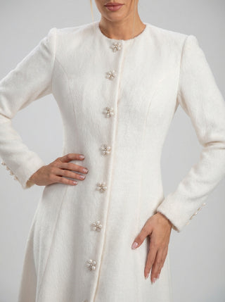 שמלת מעיל מעוטרת של אורלי