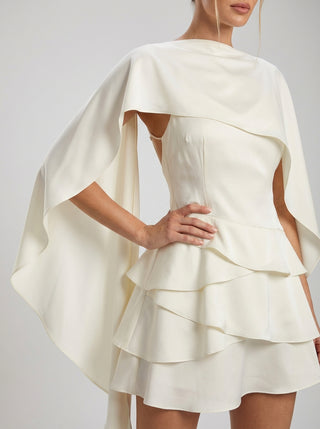 אימארה – שמלת אירועים בצבע שנהב