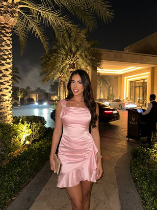 זולה – שמלת אירועים בצבע סומק