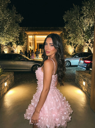 שמלת אירועים בצבע סומק - זורי