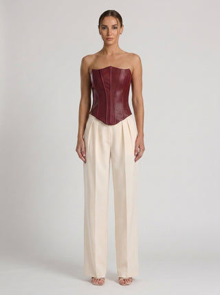 COLETTE CORSET SIGNATURE SCULPT - BORDEAUX