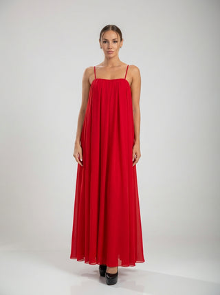 שמלת מקסי נוזלית של ולריה