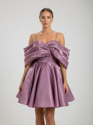 Selene Draped Mini Dress