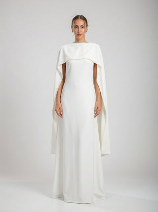 אדנה – שמלת אירועים בצבע שנהב