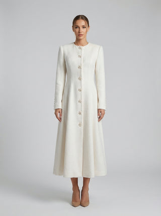 שמלת מעיל מעוטרת של אורלי