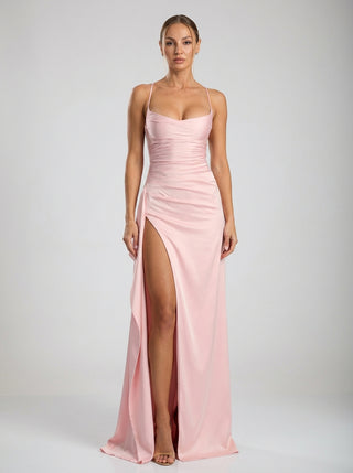 שמלת ולוריה – ורוד תינוק