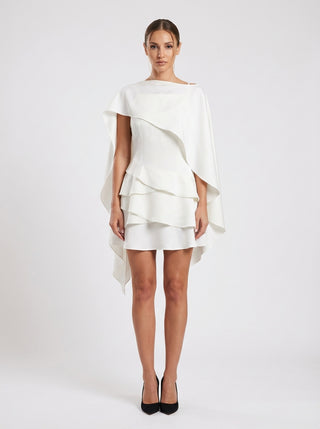 אימארה – שמלת אירועים בצבע שנהב