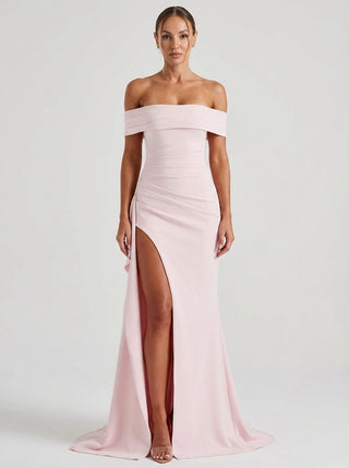 שמלות מרסלין – ורוד סמוק