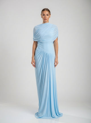 אמארה – שמלת ערב בצבע תכלת