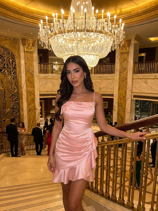 זולה – שמלת אירועים בצבע סומק