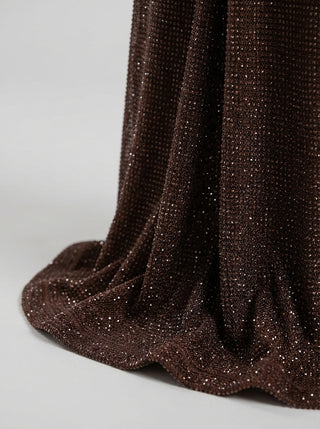 NOVA Rhinestone Slip - Chocolate Bronze