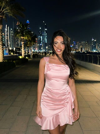 זולה – שמלת אירועים בצבע סומק