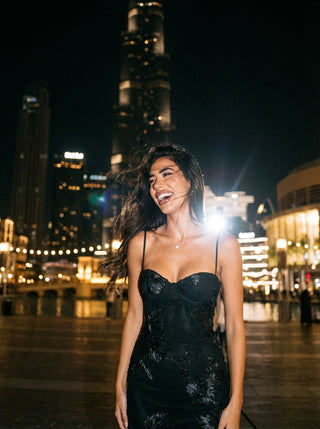 Florentia Gown – Black