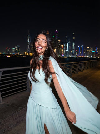 Seraphine Gown – Mint Green