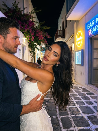 Roselle Gown – Ivory White