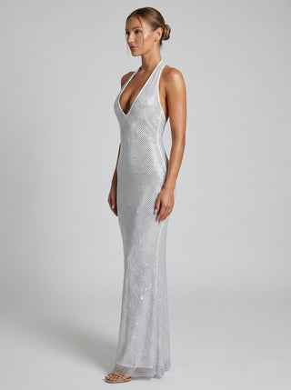 שמלת הלסיון - לבנה