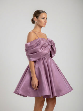 Selene Draped Mini Dress