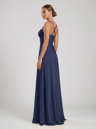 ELVIRA Soft Corset Flow Gown - Midnight Navy