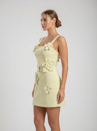 Soft Yellow Floral Mini