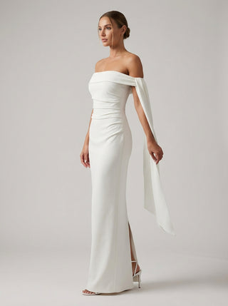 שמלות ריבונית – לבן