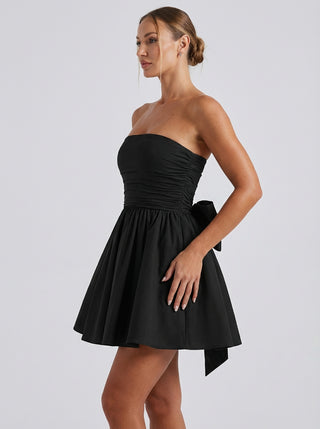 שמלת מיני אורורה - שחורה