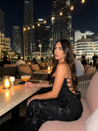 Florentia Gown – Black