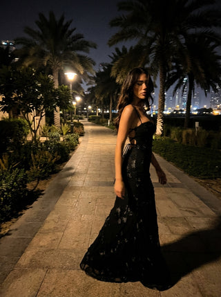 Florentia Gown – Black